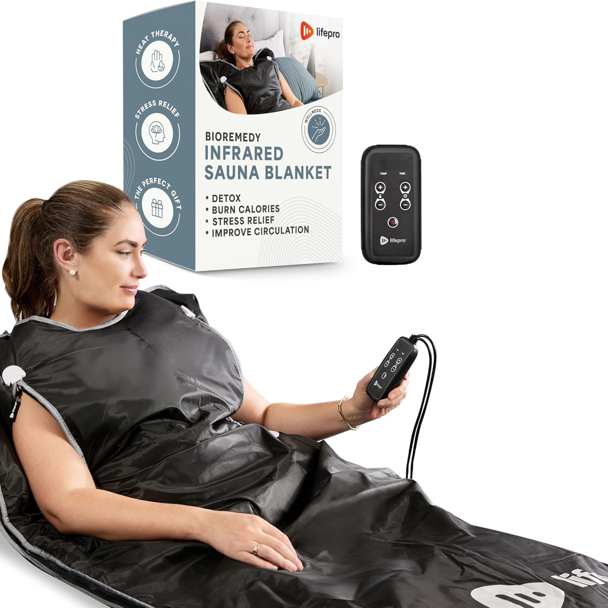 VitaTherm Luxe Infrared Blanket Sauna