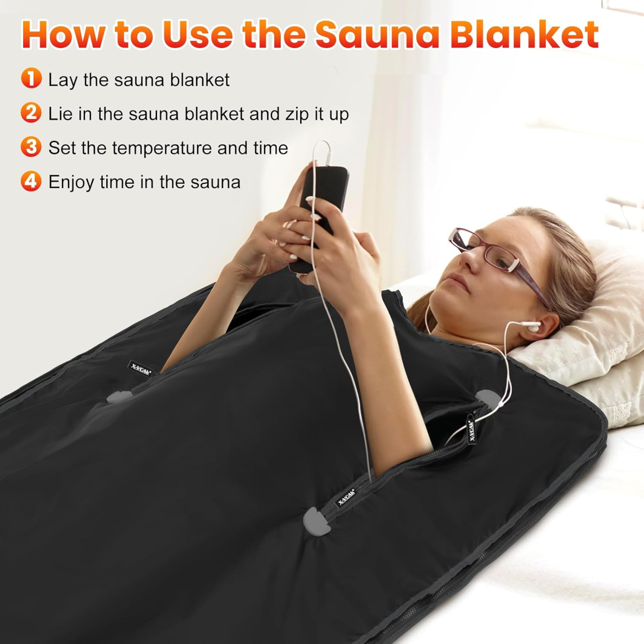 X-Vital Pro Infrared Blanket Sauna