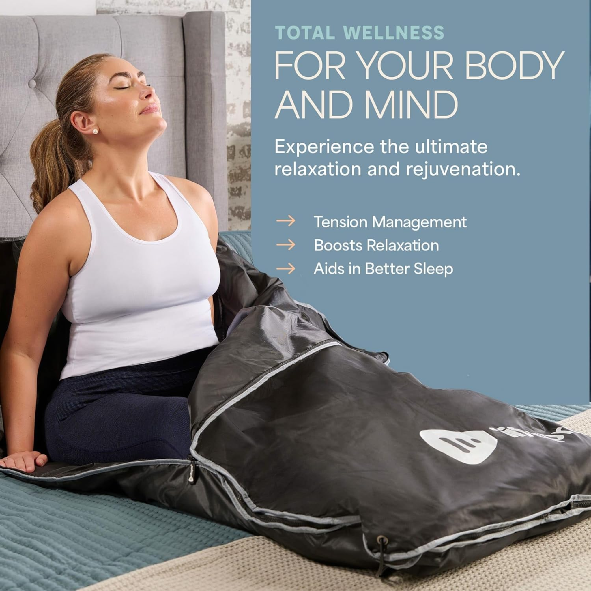 VitaTherm Luxe Infrared Blanket Sauna