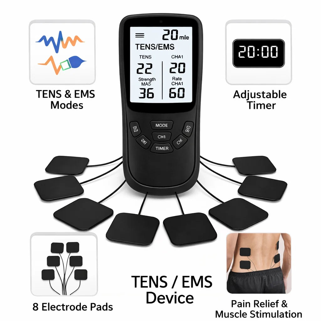 NeuroPulse Pro TENS + EMS Therapy Console