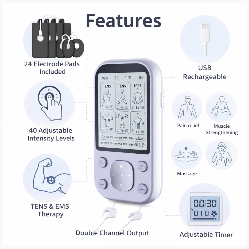 NeuroPulse Flex TENS + EMS Therapy Kit